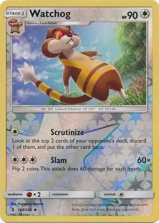 Watchog Reverse Holo 108