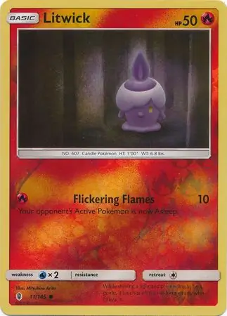 Litwick Reverse Holo 11