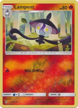 Lampent Reverse Holo 12 Normal