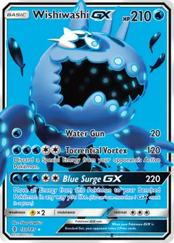 Full Art Wishiwashi GX 133