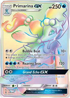 Primarina GX Secret 149 Normal