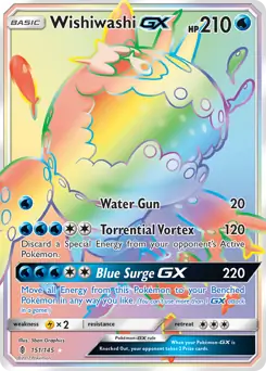 Wishiwashi GX Secret 151 Normal