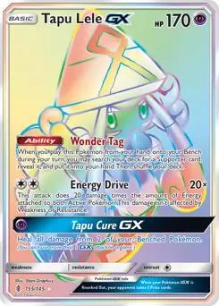 Tapu Lele GX Secret 155 Normal