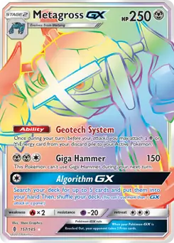 Metagross GX Secret 157 Normal