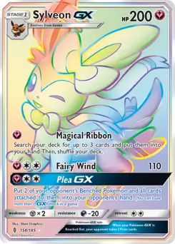 Sylveon GX Secret 158 Normal