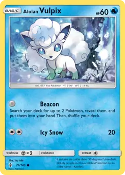 Alolan Vulpix 21 Normal