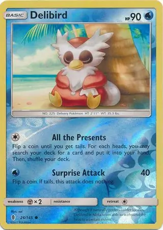 Delibird Reverse Holo 26 Normal