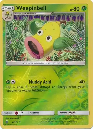 Weepinbell Reverse Holo 2 Normal