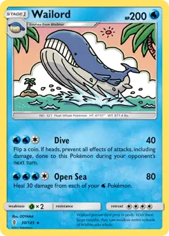 Wailord 30 Normal