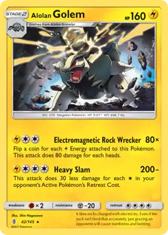 Alolan Golem 42 Normal