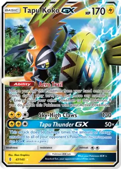 Tapu Koko GX 47 Normal