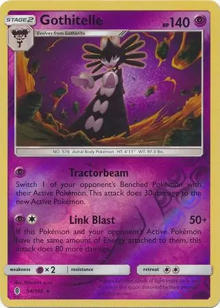Gothitelle Reverse Holo 54