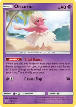 Oricorio 55 Normal