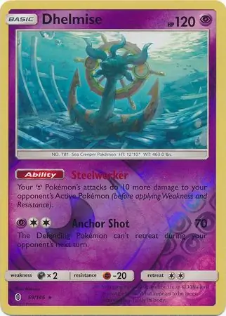 Dhelmise Reverse Holo 59 Normal