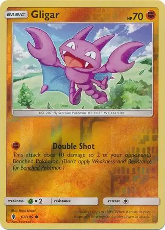 Gligar Reverse Holo 67 Normal