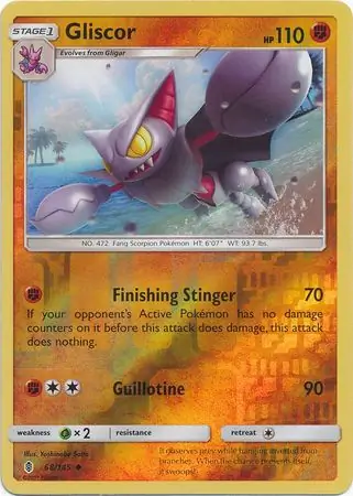 Gliscor Reverse Holo 68 Normal