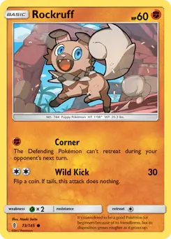 Rockruff 73 Normal