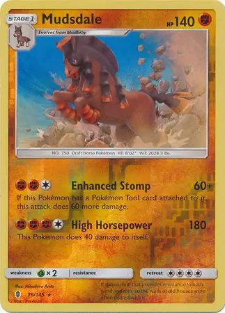Mudsdale Reverse Holo 76