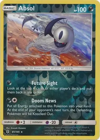 Absol Reverse Holo 81