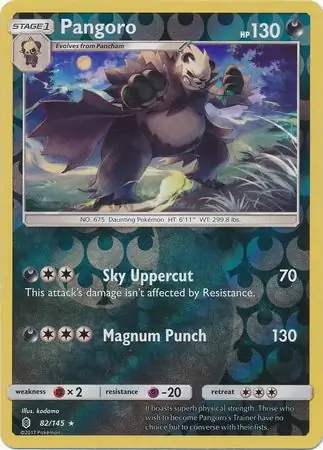 Pangoro Reverse Holo 82 Normal