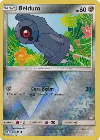 Beldum Reverse Holo 83 Normal