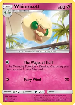 Whimsicott 91 Normal