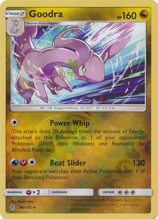 Goodra Reverse Holo 96 Normal