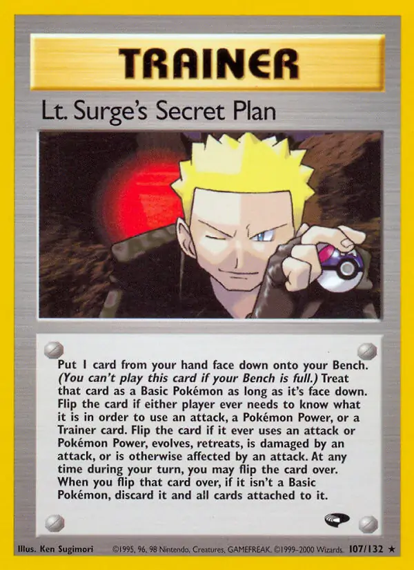 Lt. Surge's Secret Plan 107 Normal