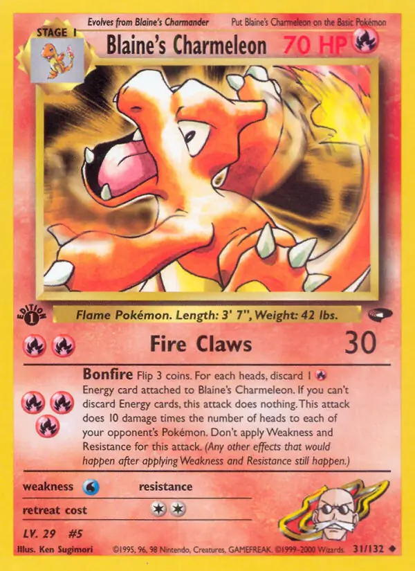 Blaine's Charmeleon 31 Normal