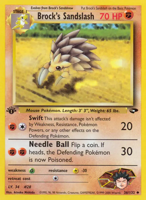 Brock's Sandslash 36