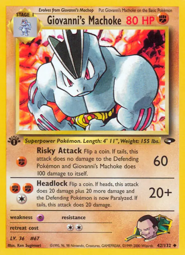 Giovanni's Machoke 42 Normal