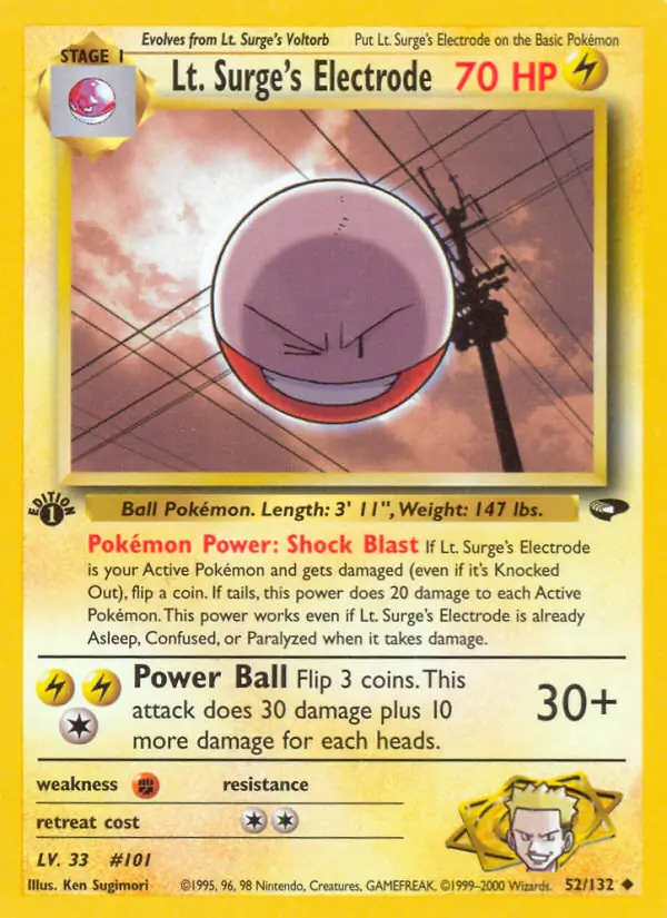 Lt. Surge's Electrode 52