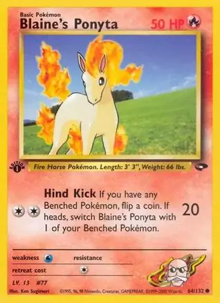 Blaine's Ponyta 64