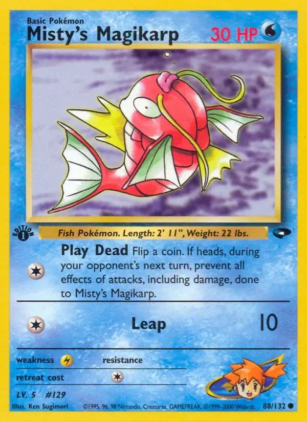 Misty's Magikarp 88 Normal