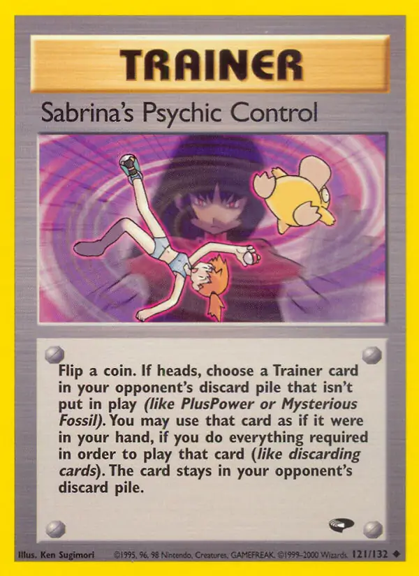 Sabrina's Psychic Control 121 Normal