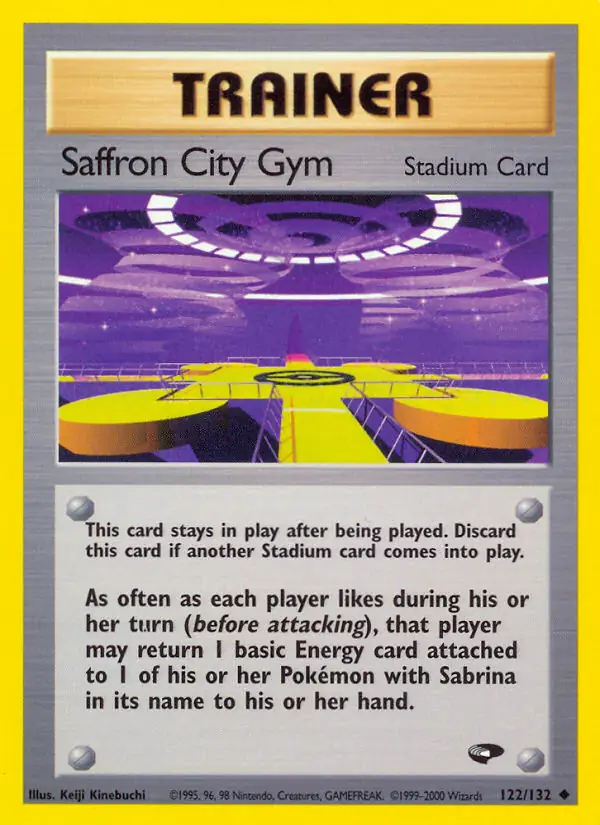 Saffron City Gym 122 Normal