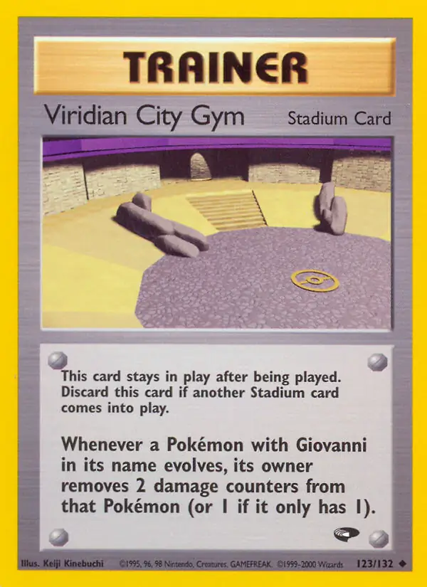 Viridian City Gym 123 Normal