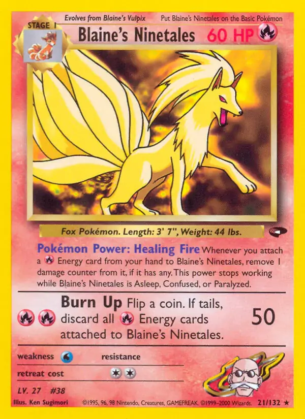 Blaine's Ninetales 21