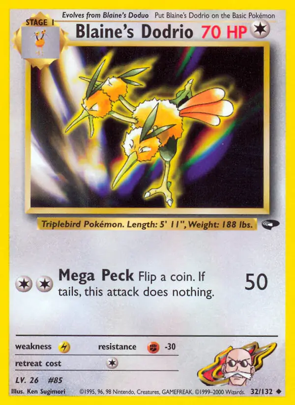Blaine's Dodrio 32 Normal