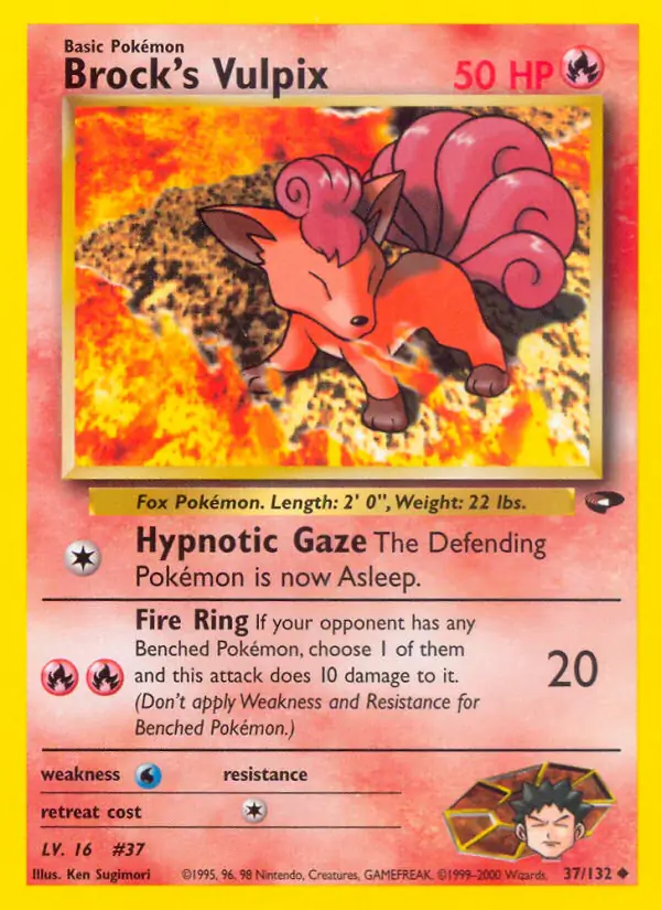 Brock's Vulpix 37 Normal