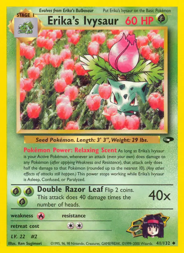 Erika's Ivysaur 41 Normal