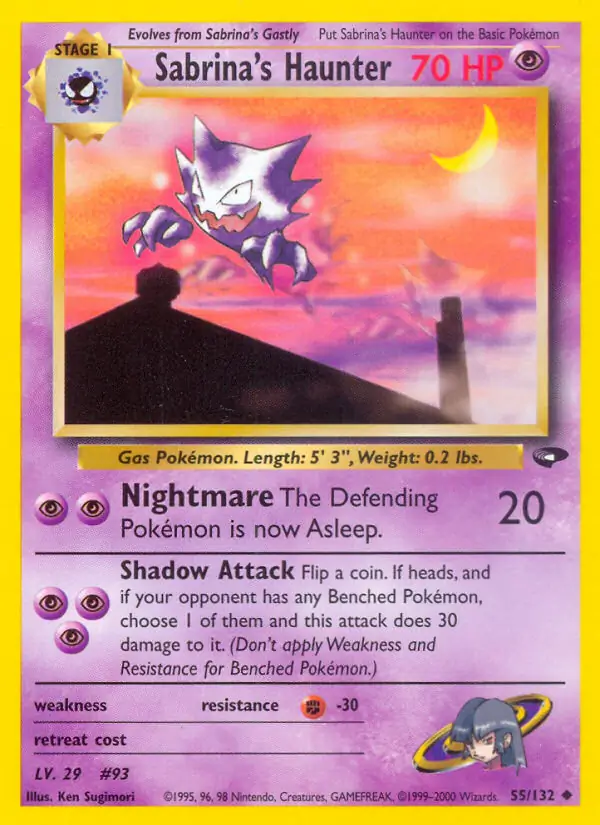 Sabrina's Haunter 55 Normal