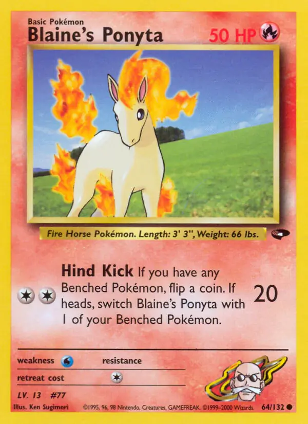 Blaine's Ponyta 64