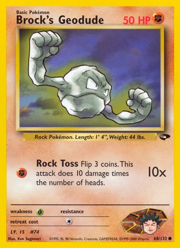Brock's Geodude 68