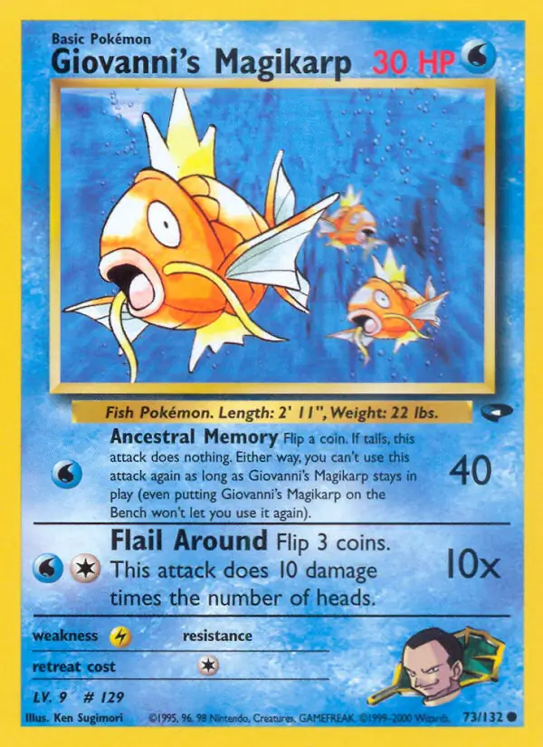 Giovanni's Magikarp 73