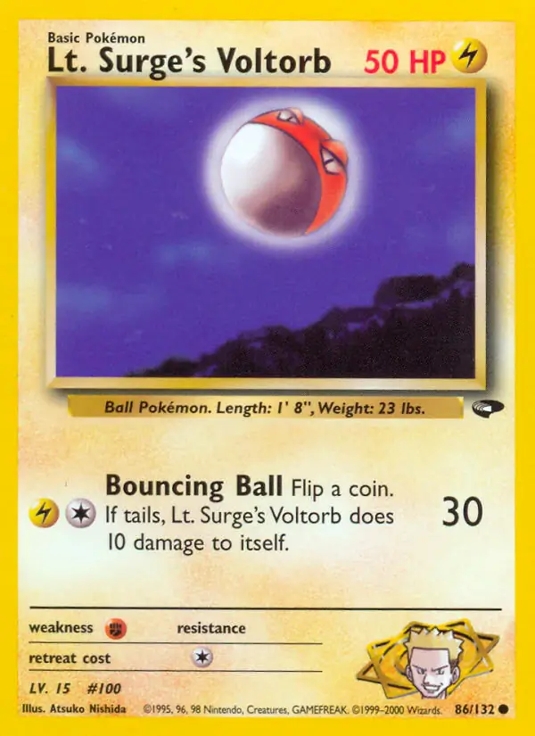 Lt. Surge's Voltorb 86