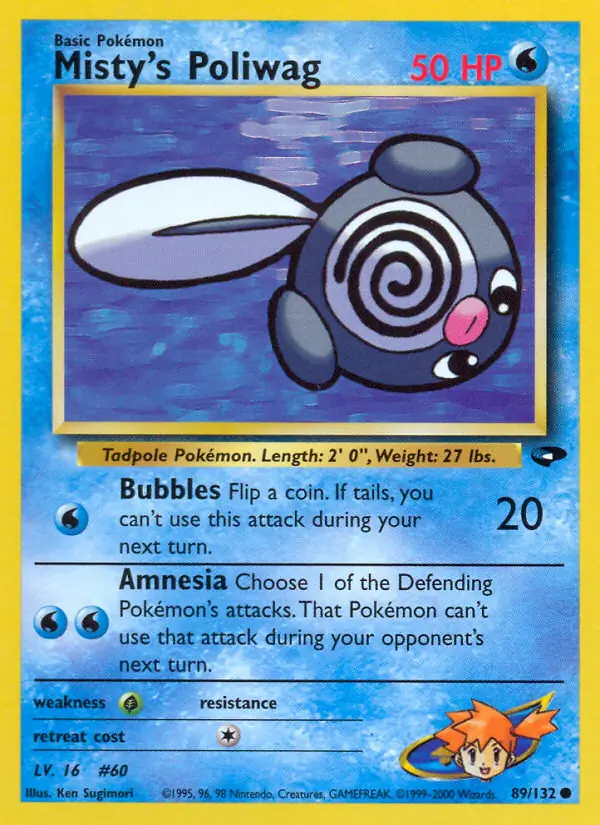 Misty's Poliwag 89 Normal
