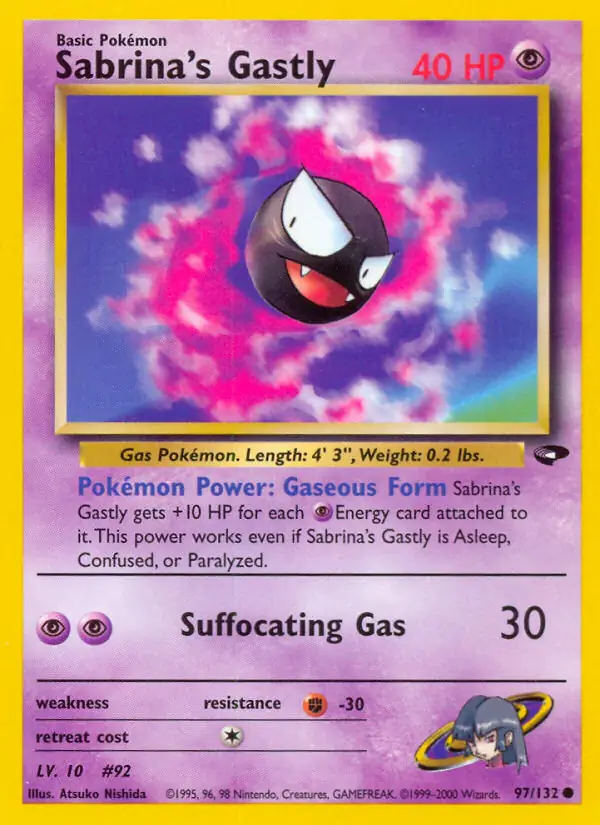 Sabrina's Gastly 97 Normal