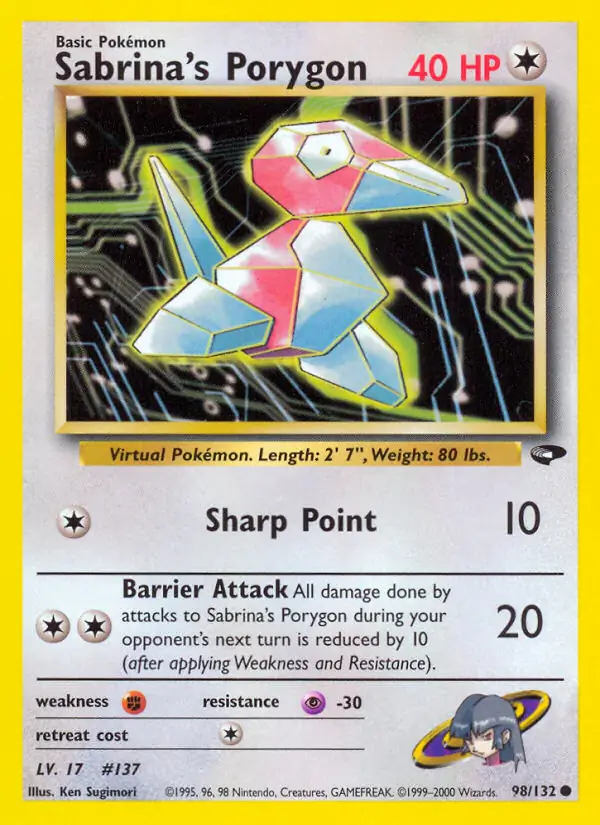 Sabrina's Porygon 98