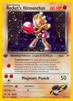 Rocket's Hitmonchan Holo